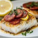 Cabillaud au chorizo : terre-mer express à tester absolument