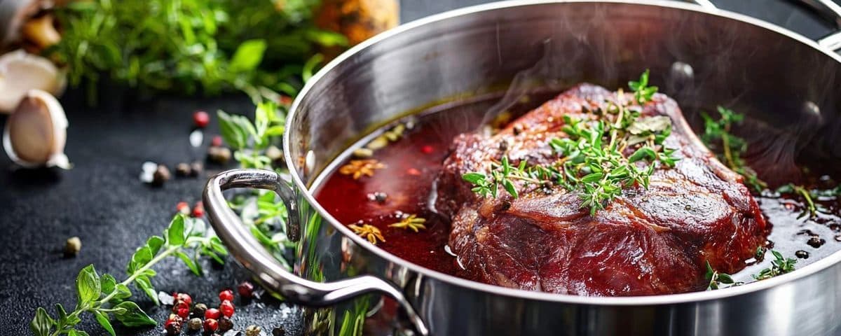 Cuisson rôti de bœuf cocotte : mijoté à cœur pour un fondant irrésistible