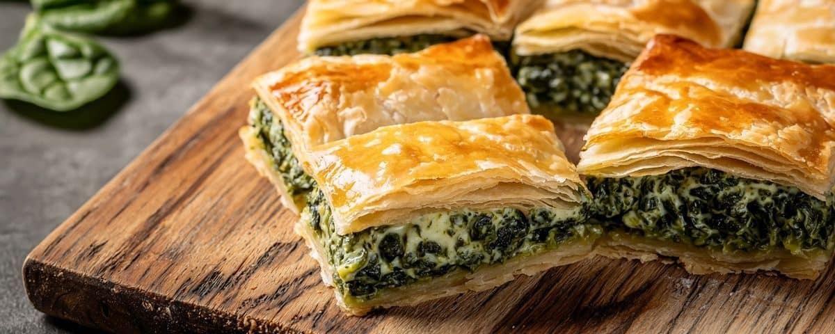 Feuilleté au chèvre et épinards : végétarien, rapide et croustillant