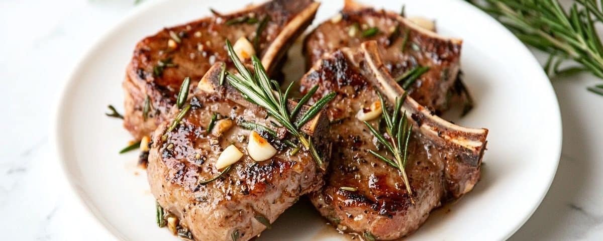 Recette de côtelette d’agneau au four : juteuse et bien parfumée