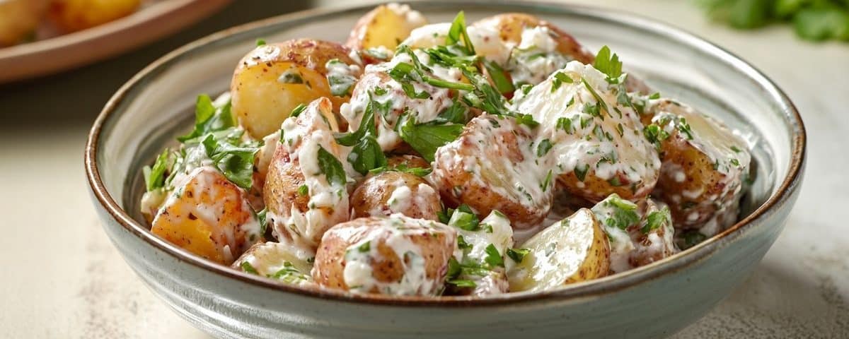 Salade pomme de terre alsacienne : généreuse et rapide à préparer