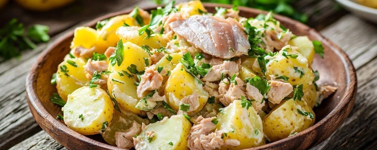 Salade pomme de terre thon : rapide, fraîche, et toujours réussie