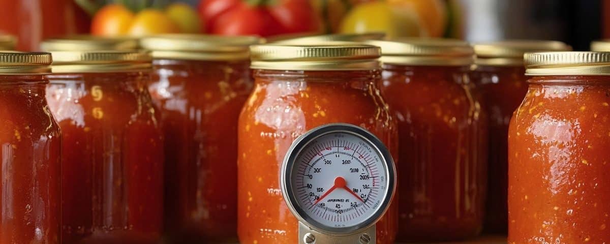Temps de stérilisation sauce tomate : combien de minutes selon le bocal ?