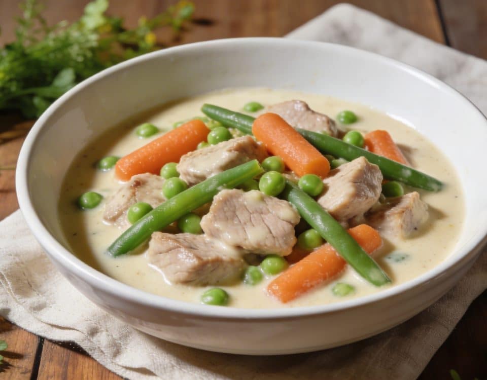 Blanquette de veau de printemps aux légumes nouveaux : la version légère du grand classique qui sent bon la saison