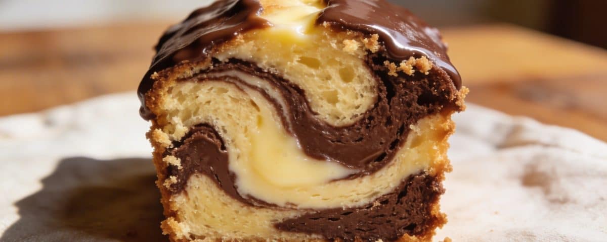 Cake marbré vanille-chocolat : le moelleux parfait avec une astuce de cuisson que peu de gens connaissent