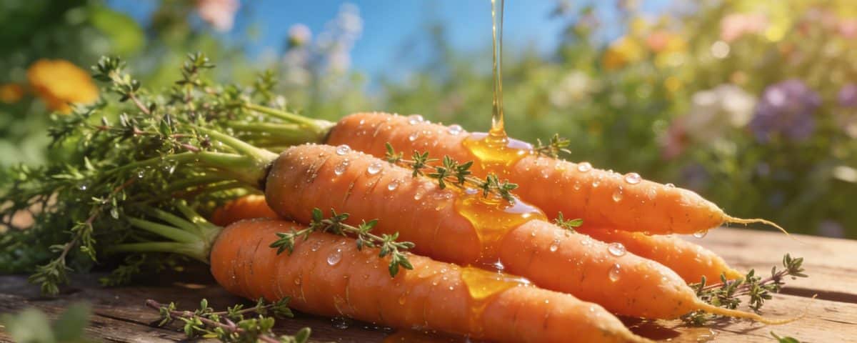 Carottes nouvelles glacées au miel et thym : le accompagnement de printemps prêt en 15 minutes qui sublime n'importe quel plat