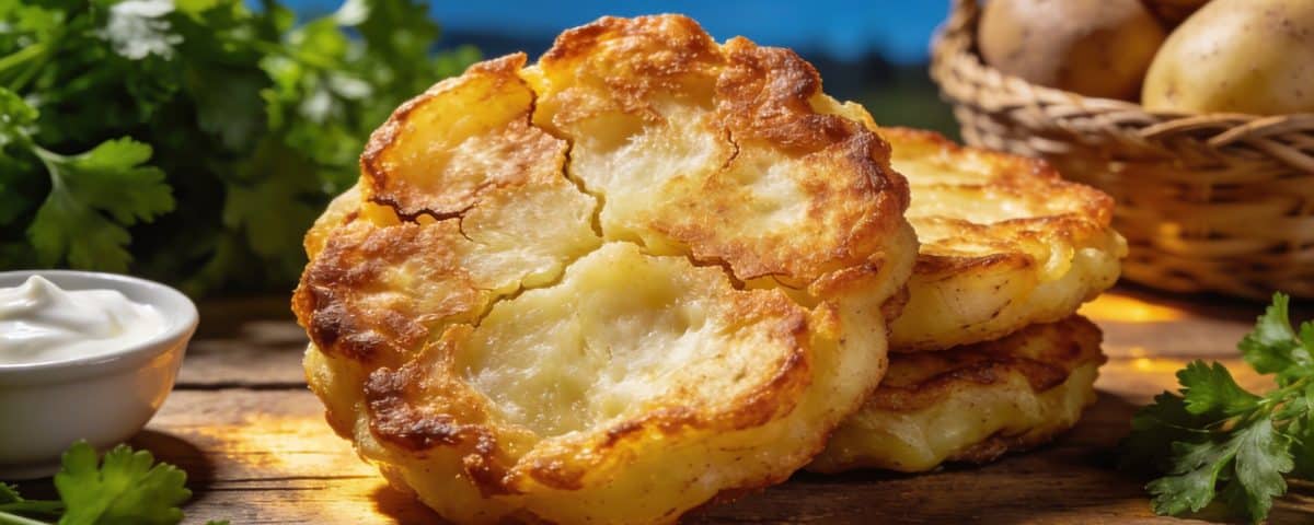 Galettes de pommes de terre au four : croustillantes, légères et sans friture