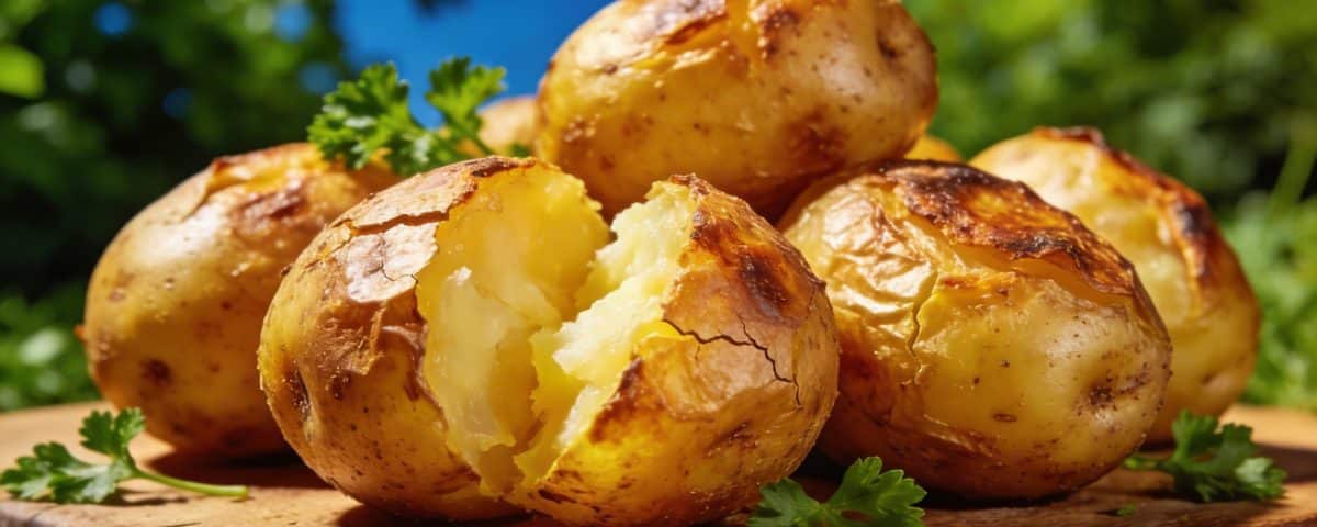 Peau dorée et cœur fondant en 20 minutes : la cuisson des pommes de terre la plus gourmande et rapide !