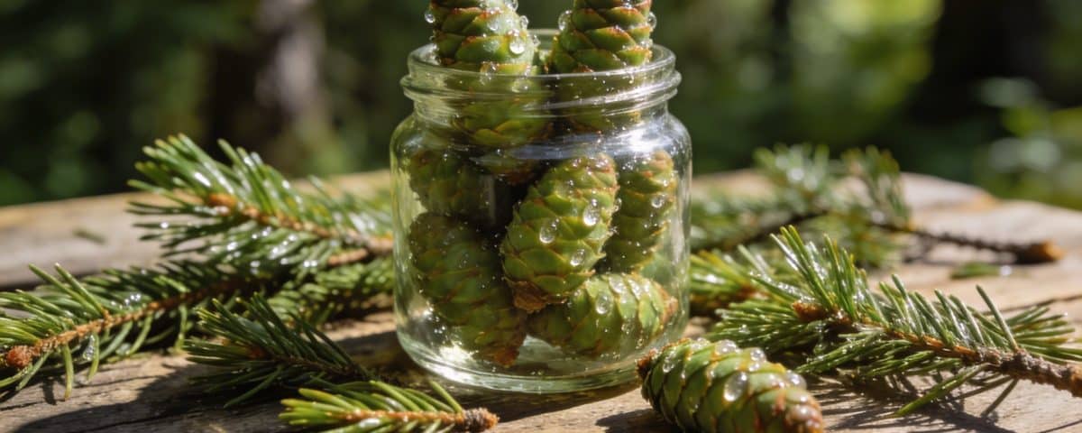 Sirop de bourgeons de sapin : se prépare maintenant avant que les bourgeons n'éclatent