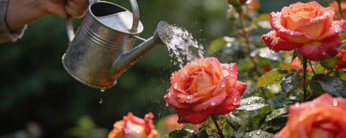 Arroser ses rosiers avec ce simple ingrédient de cuisine pour une floraison abondante