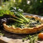 Blettes oubliées au fond du jardin, la tarte salée rustique qui réconcilie les enfants avec ce légume
