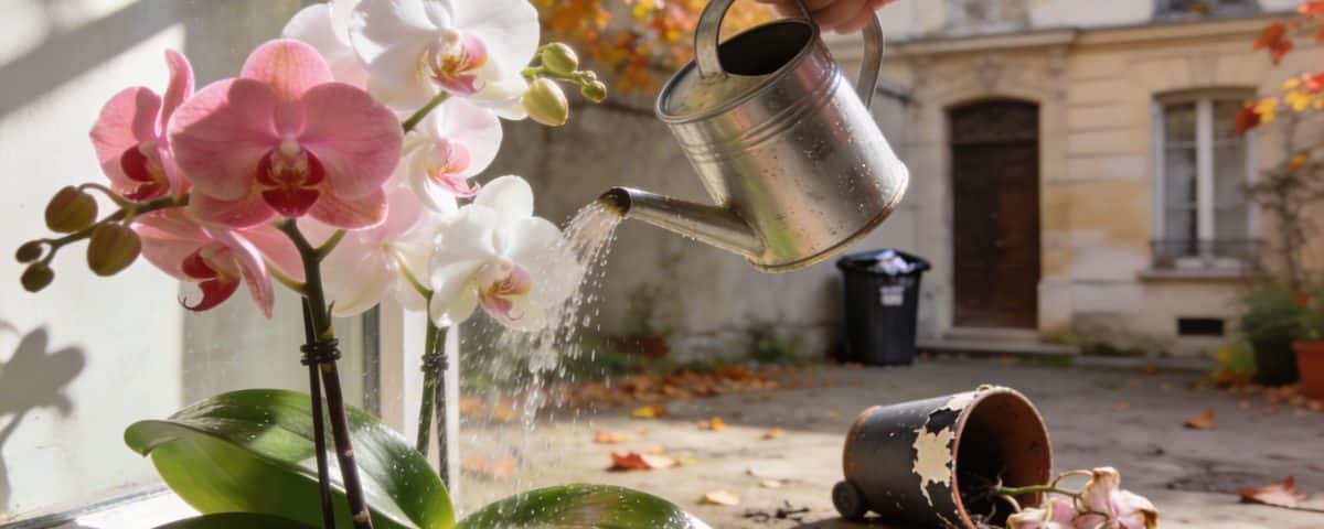 En automne les Belges font quelque chose à leurs orchidées que les Français jettent à la place