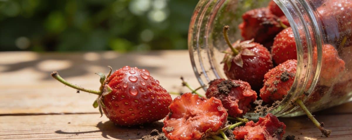 Fraises trop mûres du jardin, la confiture minute sans cuisson qui se conserve 3 semaines