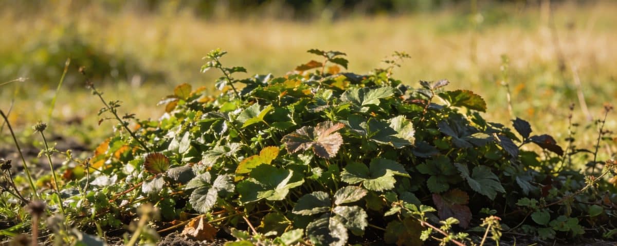Laissée en place depuis trois saisons, cette couvre-sol a fini par étouffer tout ce qui gênait