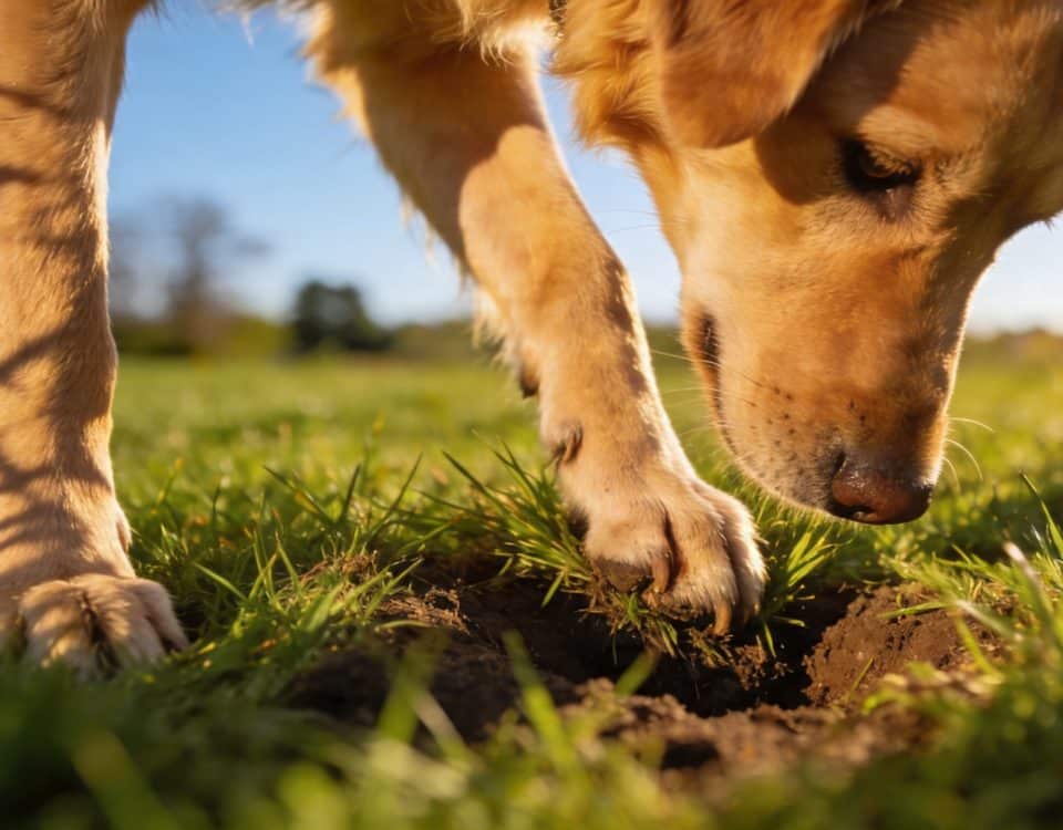 Trous à répétition dans la pelouse, comment décoder ce comportement obsessionnel chez votre chien