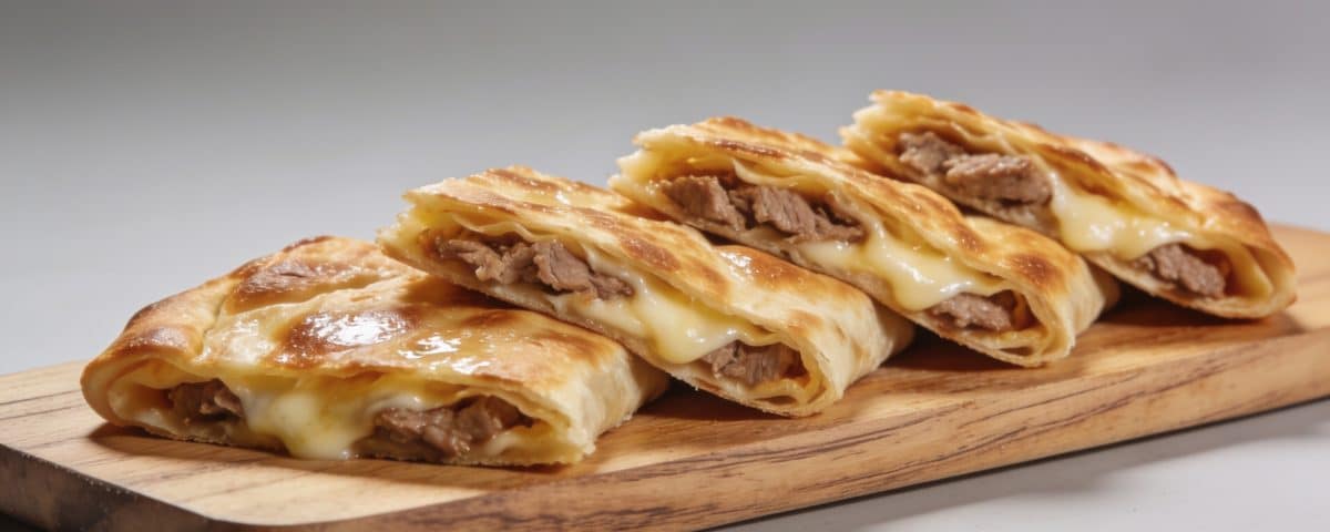 Roti orloff dore en tranches sur planche bois