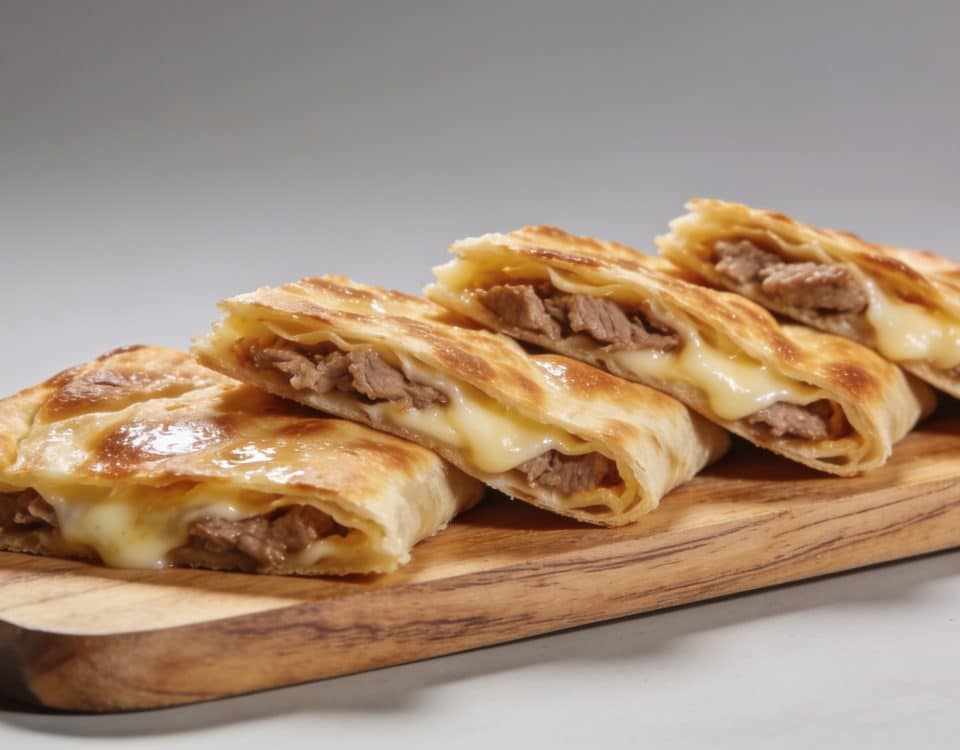 Roti orloff dore en tranches sur planche bois